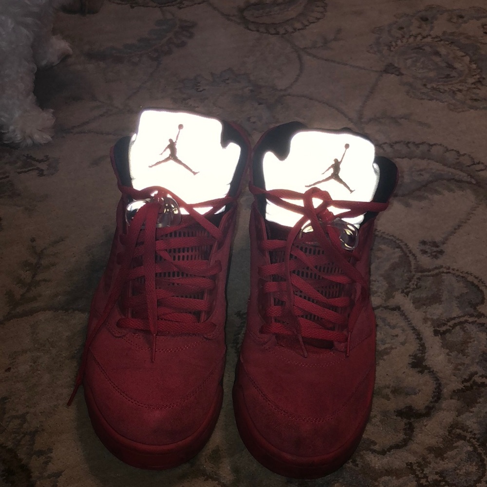 Red jordan’s